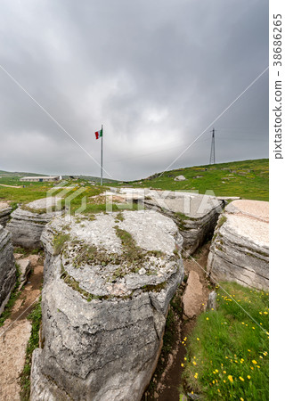 First World War - Trenches in Lessinia - Italy First World War - Trenches in Lessinia - Italy 38686265