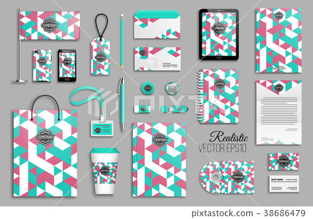 Corporate identity template set. Corporate identity template set. 38686479