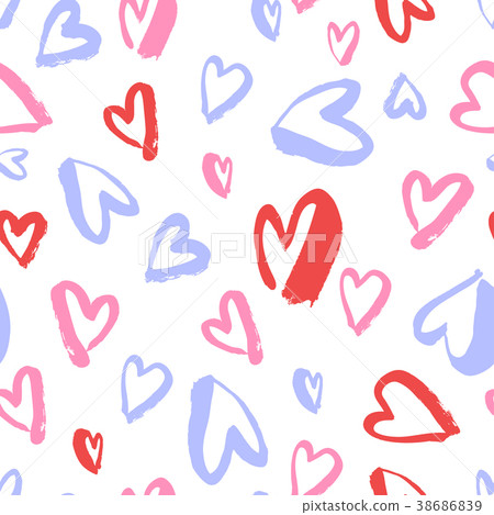 Vector seamless pattern. Simple repeating texture 38686839