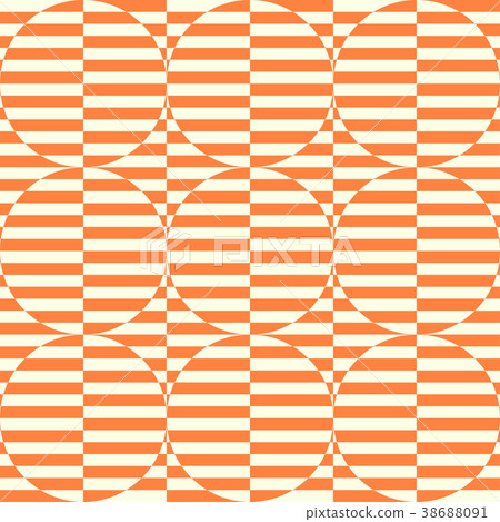 Geometric seamless pattern background. 38688091