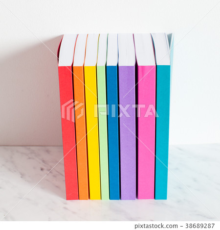 Colorful collection of the books Colorful collection of the books 38689287