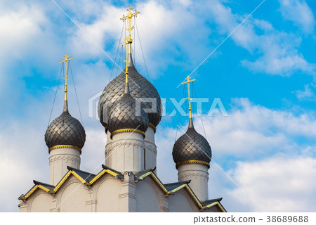Cathedral of Assumption  in Rostov Veliky, Russia 38689688
