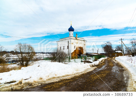 The Annunciation Church in city of Tutaev, Russia 38689733