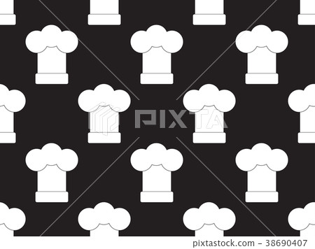 Chef Hat Seamless Chef Hat Seamless 38690407