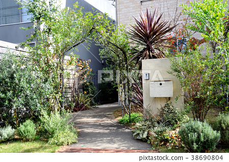 Front Door Approach Stock Photo 38690804 Pixta