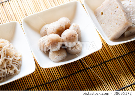 Raw potato konnyaku Raw potato konnyaku 38695172