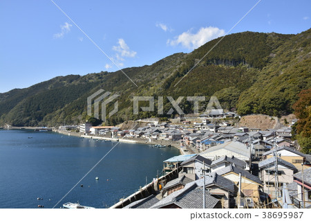 [Mie Prefecture Owase City] Sukari fishing village scenery 38695987