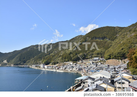 [Mie Prefecture Owase City] Sukari fishing village scenery 38695988