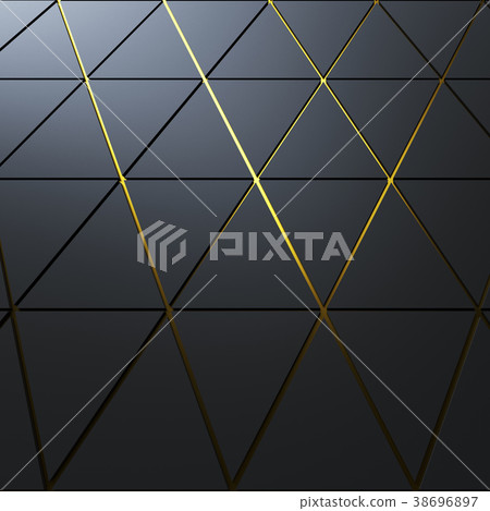 Abstract background of polygonal shape 38696897