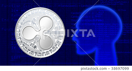 Virtual currency _ cyber image 38697099