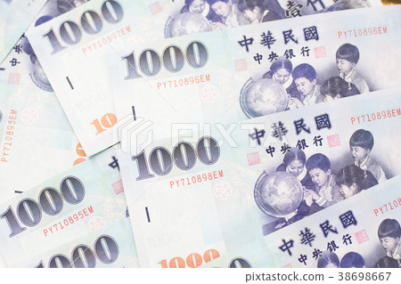新台幣,現金,紙鈔,錢,Cash, banknote, NTD, money 38698667