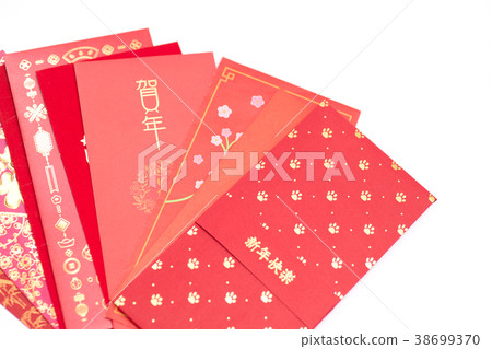 New Year's money, red bag, red envelope, Chinese New Year, paper bag, Chinese New Year, paper bags New Year's money, red bag, red envelope, Chinese New Year, paper bag, Chinese New Year, paper bags 38699370
