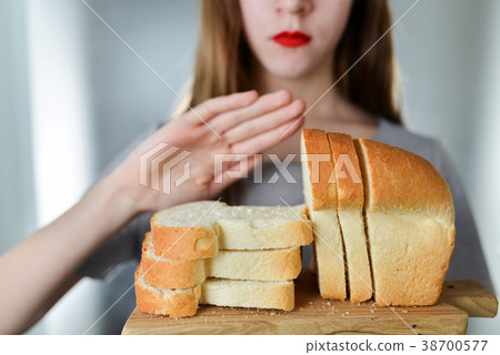 Gluten intolerance and diet concept 38700577