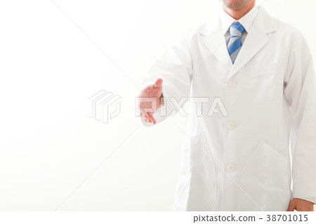 Male wearing a white suit White Back Male wearing a white suit White Back 38701015