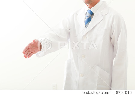 Male wearing a white suit White Back Male wearing a white suit White Back 38701016