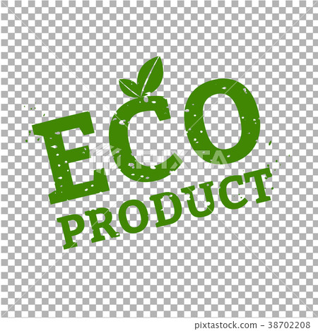 Eco Product Stamp Sign Transparent Background Eco Product Stamp Sign Transparent Background 38702208