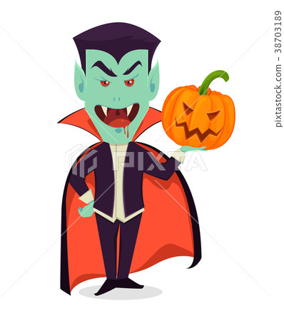 Halloween invitation or greeting card. Halloween invitation or greeting card. 38703189