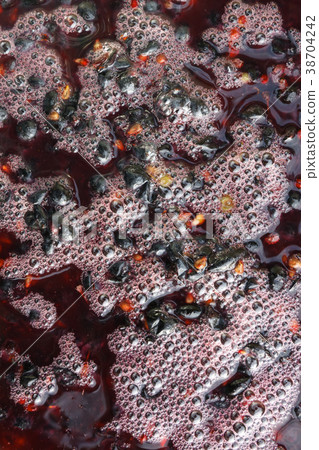 Fermentation of grape must. Fermentation of grape must. 38704242