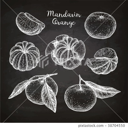 Mandarin orange set. 38704550