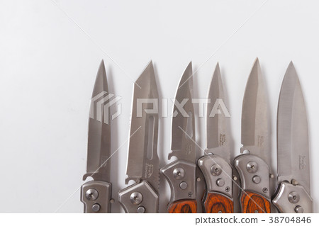 folding blade knife line several lie 38704846