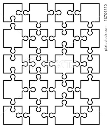 parts of white puzzle 38704850