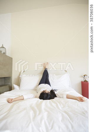 生活，臥室，大學生，韓國人 38706036