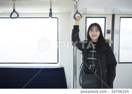 火車，旅遊，大學生，韓國人 38706204
