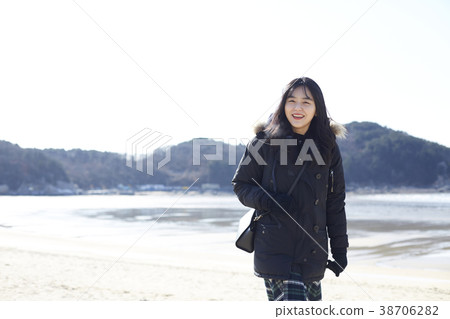 Sea, travel, college student, korean Sea, travel, college student, korean 38706282