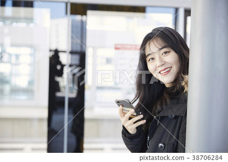 旅遊,車站,大學生,韓國 旅遊,車站,大學生,韓國 38706284