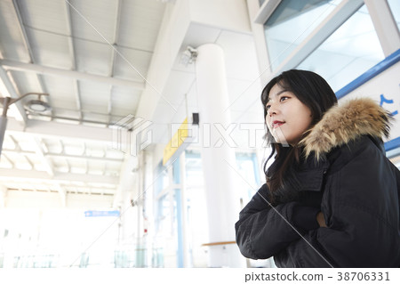 Travel, station, college student, korean 38706331