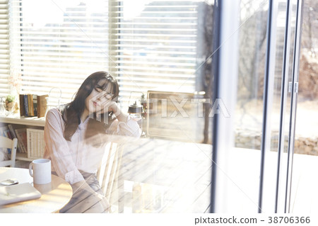 生活，咖啡館，大學生，韓國人 38706366