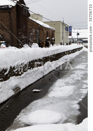 雪域景觀小樽Kojimachi購物街Bidorokan 38706710