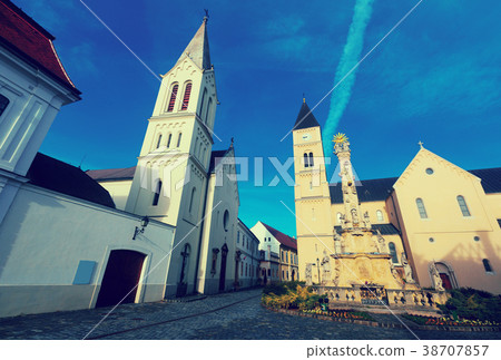 Center of Veszprem, Hungary Center of Veszprem, Hungary 38707857