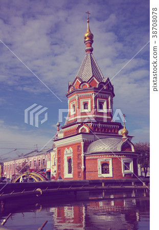 Saint Alexander Nevsky Chapel in Yaroslavl, Russia Saint Alexander Nevsky Chapel in Yaroslavl, Russia 38708078