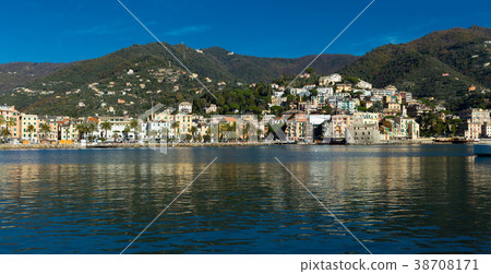 Seaside village of Rapallo, Italy Seaside village of Rapallo, Italy 38708171