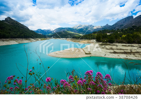 guadalest water reservoir guadalest water reservoir 38708426