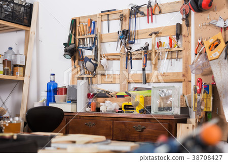 Work tools at workshop Work tools at workshop 38708427
