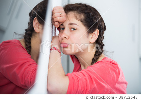 Girl being sad Girl being sad 38712545