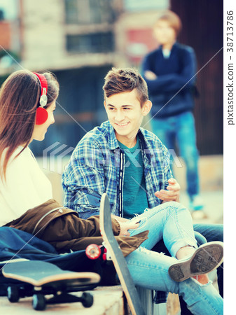 Teen took offence at friends 38713786