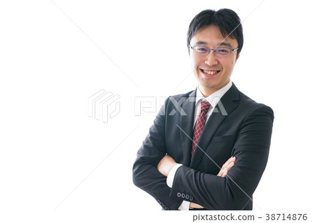 微笑的商人 38714876