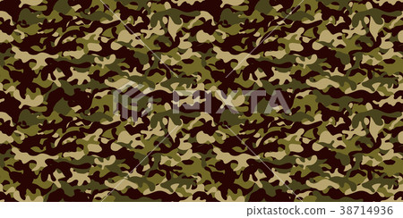 Camouflage pattern - seamless Camouflage pattern - seamless 38714936