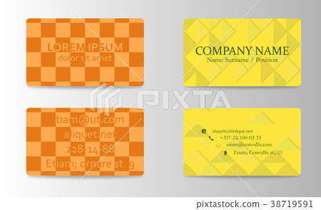 Business Card Background Design Template. Stock Business Card Background Design Template. Stock 38719591