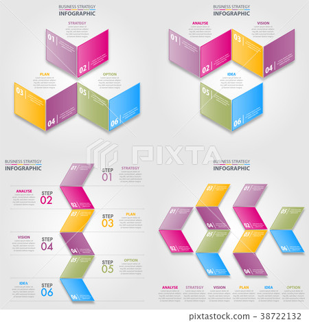 Business infographics design elements template Business infographics design elements template 38722132