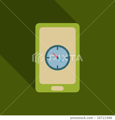 Abstract style modern and vintage mobile gadgets Abstract style modern and vintage mobile gadgets 38722986