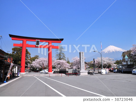 Asama Taisha Otorii and Mt. Fuji-9178 38723046