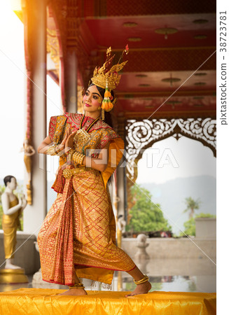 Khon thai traditional dance 38723781