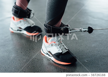 Young athletic woman in the gym Young athletic woman in the gym 38726188