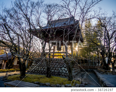 [伊豆]冬天修善寺風景[鐘樓] 38726197