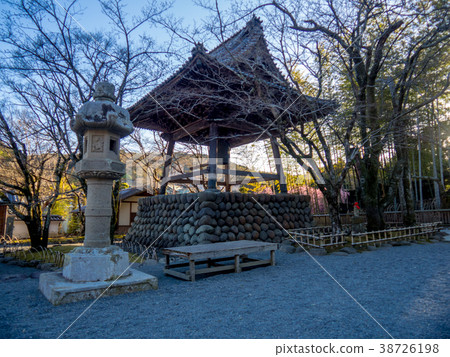 [伊豆]冬天修善寺風景[鐘樓] 38726198
