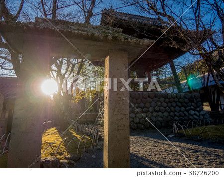 [伊豆]冬天修善寺風景[鐘樓] 38726200
